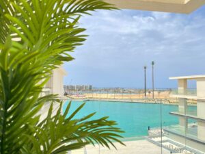 Ultra modern chalet 2BR for rent – Marina view – Marassi