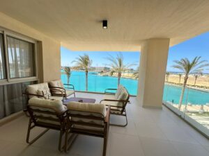 Chalet Sea & Marina View  for rent – Marina View  – Marassi north coast