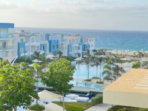 Services apartment first row with amazing view for rent in Fouka north coast