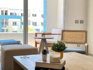 Serviced apartment 3BR for rent Sea & pool view – Fouka Bay