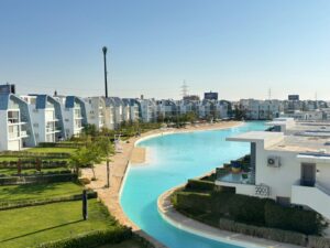 Chalet 3BR – Lagoon view – for rent – Fouka Bay – North Coast