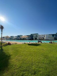 Amazing ground chalet 3BR with lagoon view – Fouka Bay – North Coast