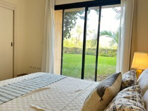 Garden chalet 3 bedrooms + nanny – pool view – Marassi – North Coast